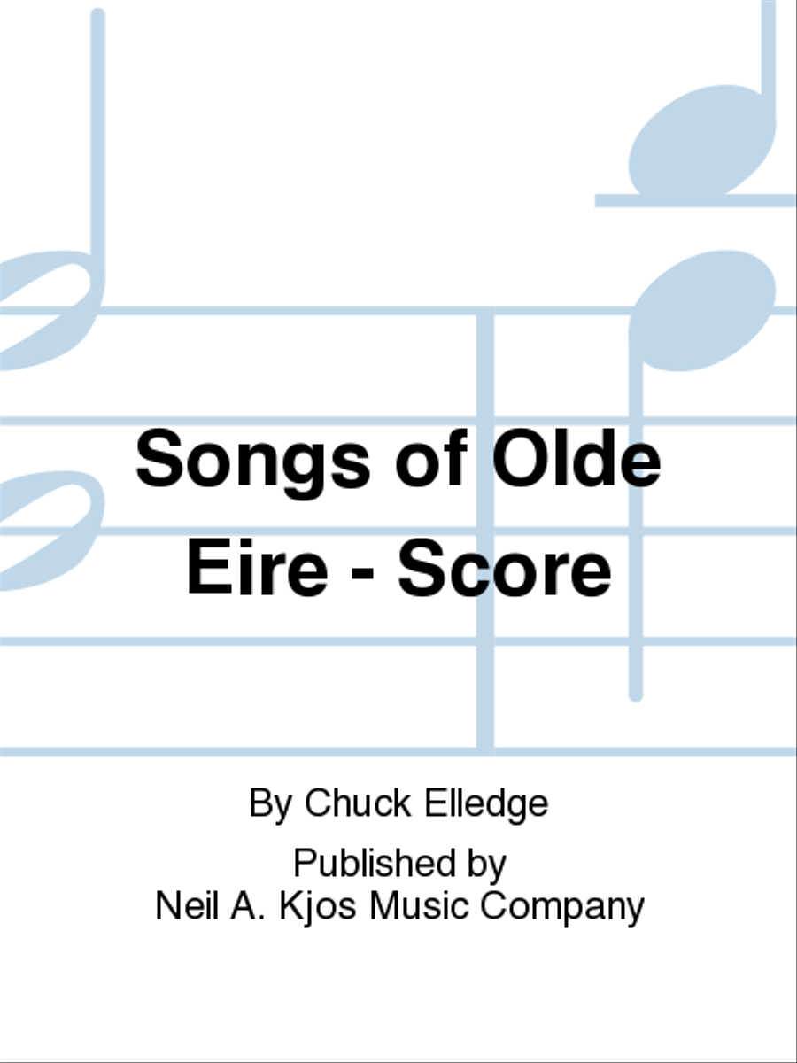 Songs of Olde Eire - Score Concert Band scores gallery preview page 1