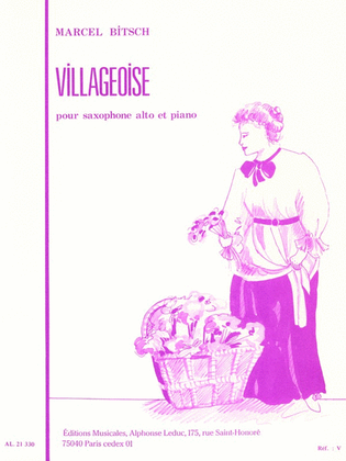 Book cover for Village, For Alto Saxophone And Piano