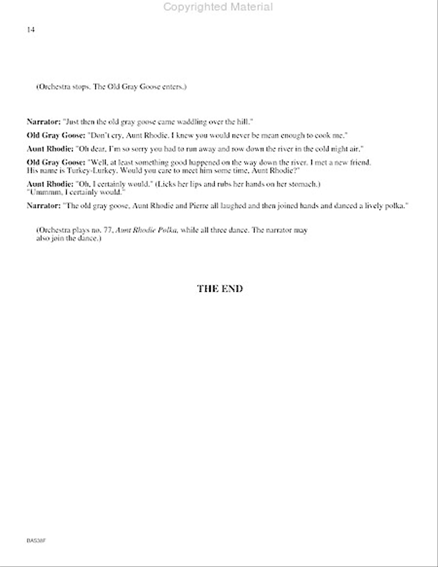 Aunt Rhodie's Appetite String Orchestra scores gallery preview page 15