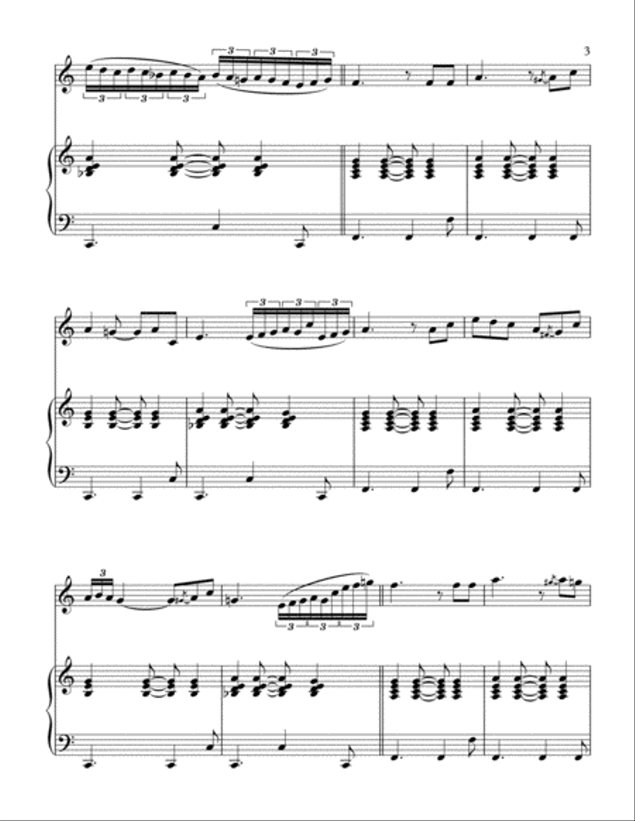 When A Man Loves A Woman Violin Solo scores gallery preview page 4