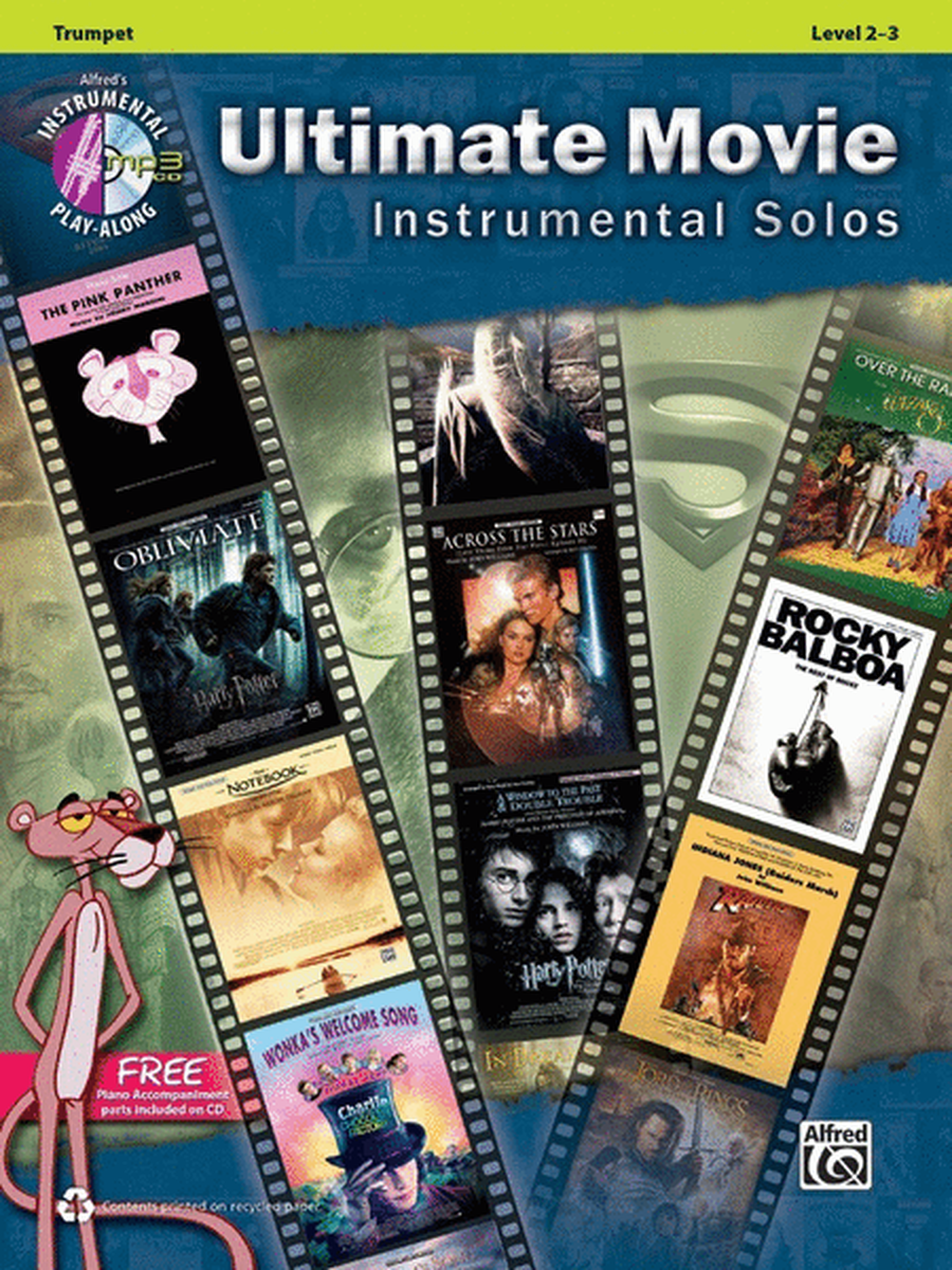 Ultimate Movie Inst Solos Trumpet Book/CD