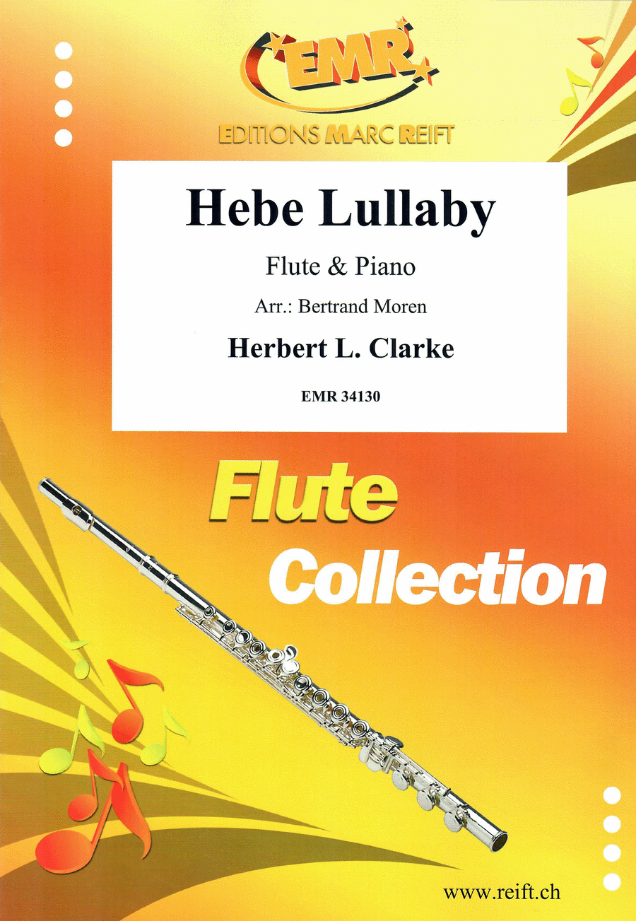 Hebe Lullaby Flute Solo scores gallery preview page 1