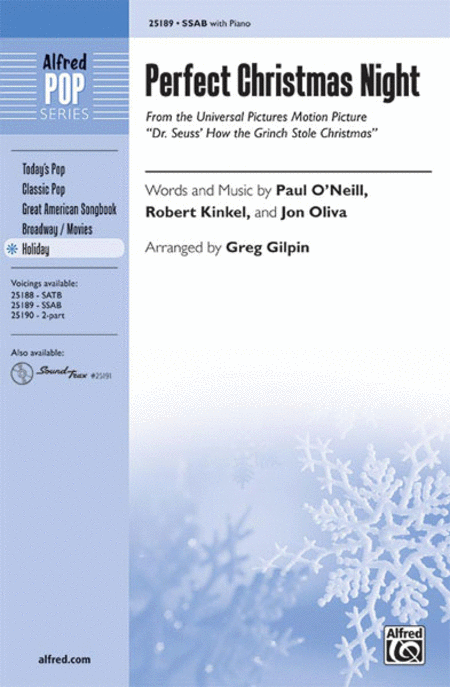 Greg Gilpin: Perfect Christmas Night (from Dr. Seuss! How the Grinch Stole Christmas)