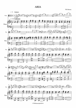 Murray - Aria - Viola & Piano