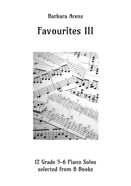 Favourites III - 12 Grade 5-6 Piano Solos selected from 8 Books image number null