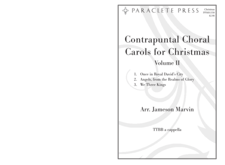 Contrapuntal Choral Carols for Christmas, Volume II