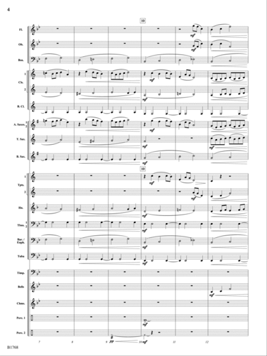 Force Field: Score Concert Band scores gallery preview page 4