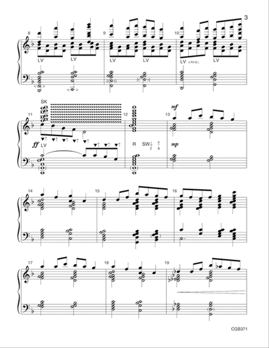 Carillon Handbell Choir scores gallery preview page 3