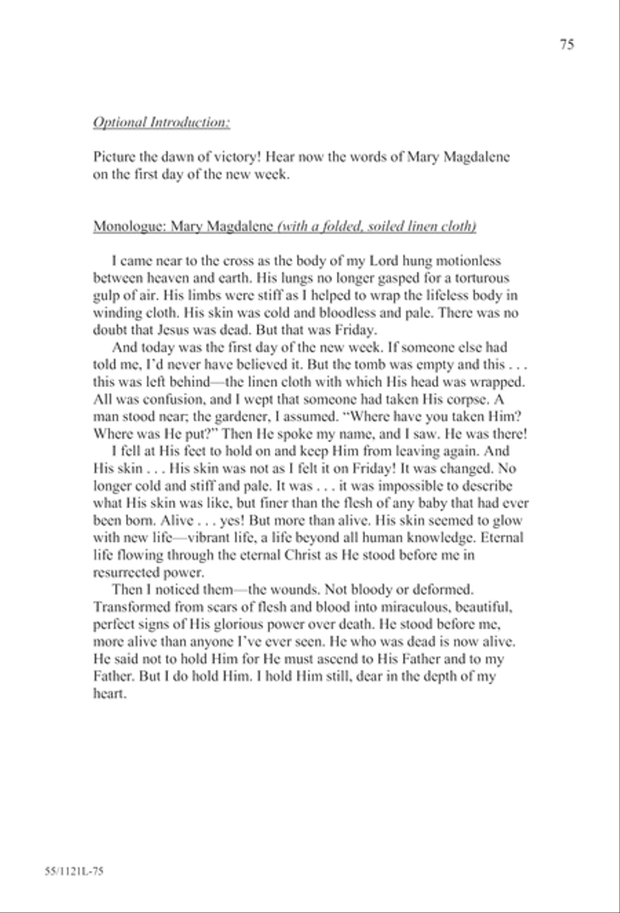 Touched by the Christ Touched by the Christ 3-Part scores gallery preview page 76