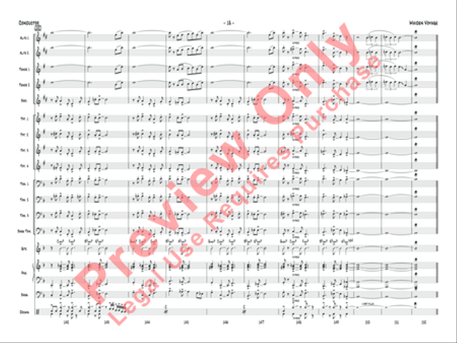 Maiden Voyage Jazz Ensemble scores gallery preview page 21