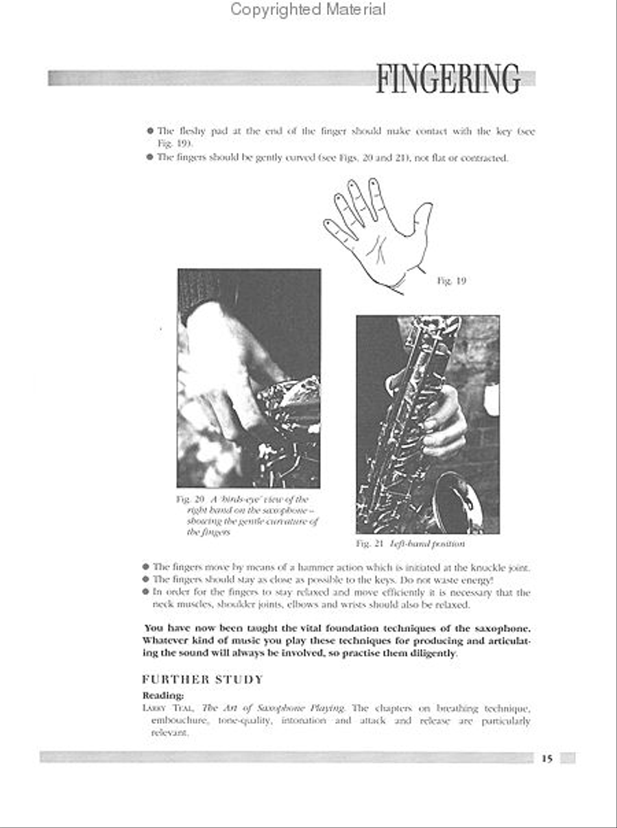 Jazz method for shop saxophone
