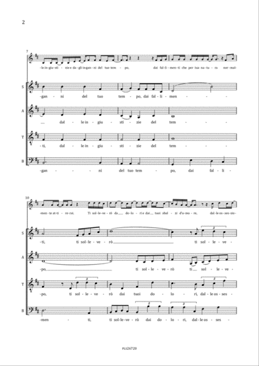 La Cura 4-Part scores gallery preview page 6