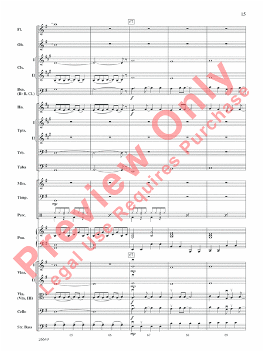 The Best of Green Day Full Orchestra scores gallery preview page 16