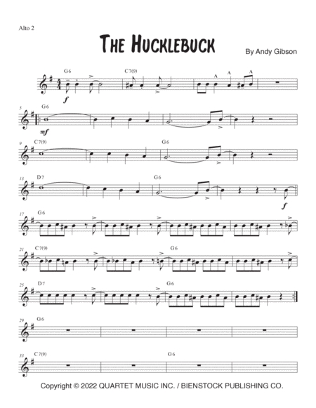 The Hucklebuck - Instrumental Version image number null