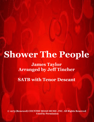 Book cover for Shower The People