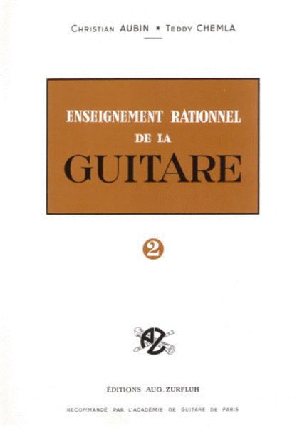 Enseignement rationnel de la guitare. volume 2