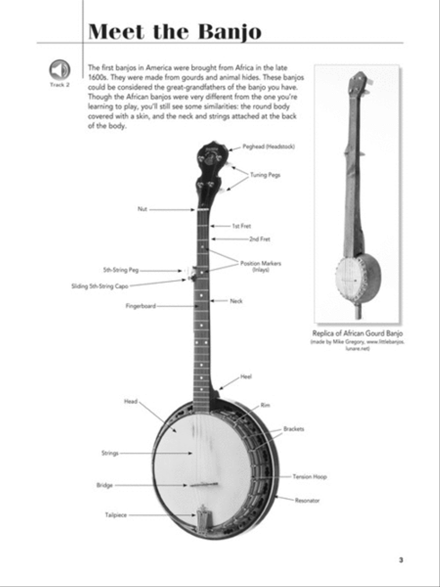Play Banjo Today! Beginner's Pack Guitar Tablature scores gallery preview page 3