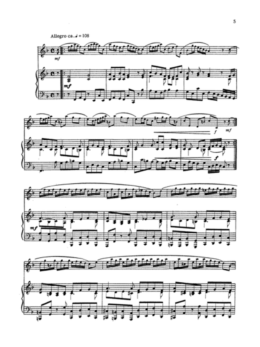 Third Handel Sonata for Marimba and Piano