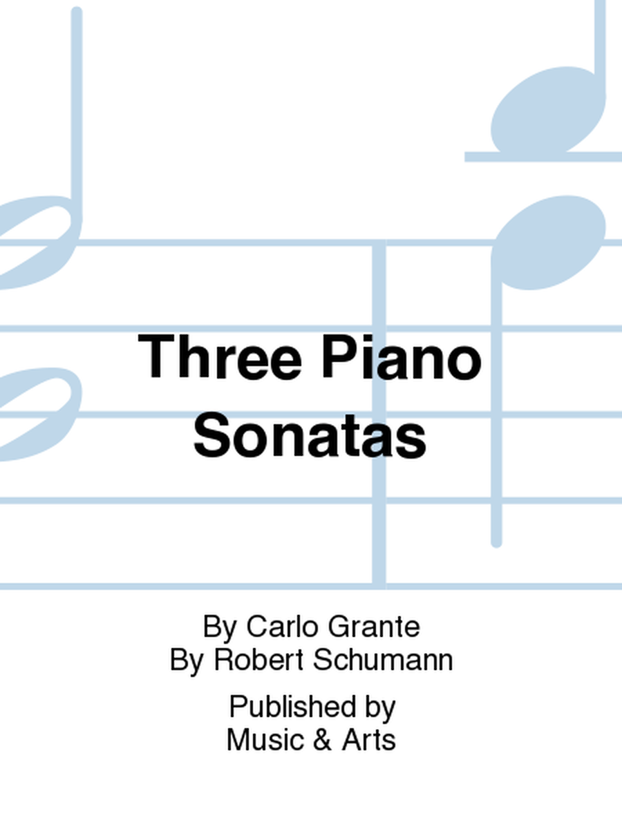Three Piano Sonatas