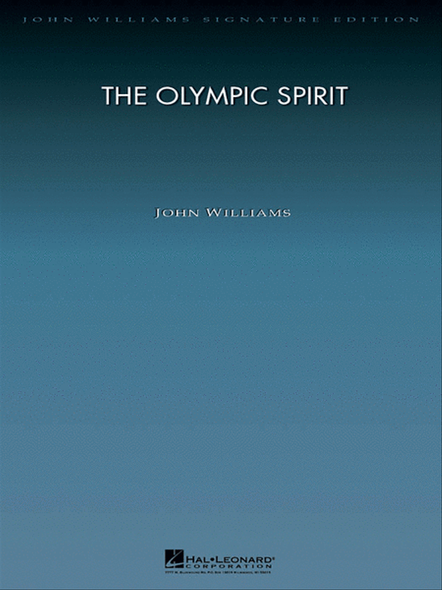The Olympic Spirit by John Williams Full Orchestra - Sheet Music