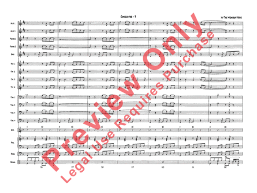 In the Midnight Hour Jazz Ensemble scores gallery preview page 11