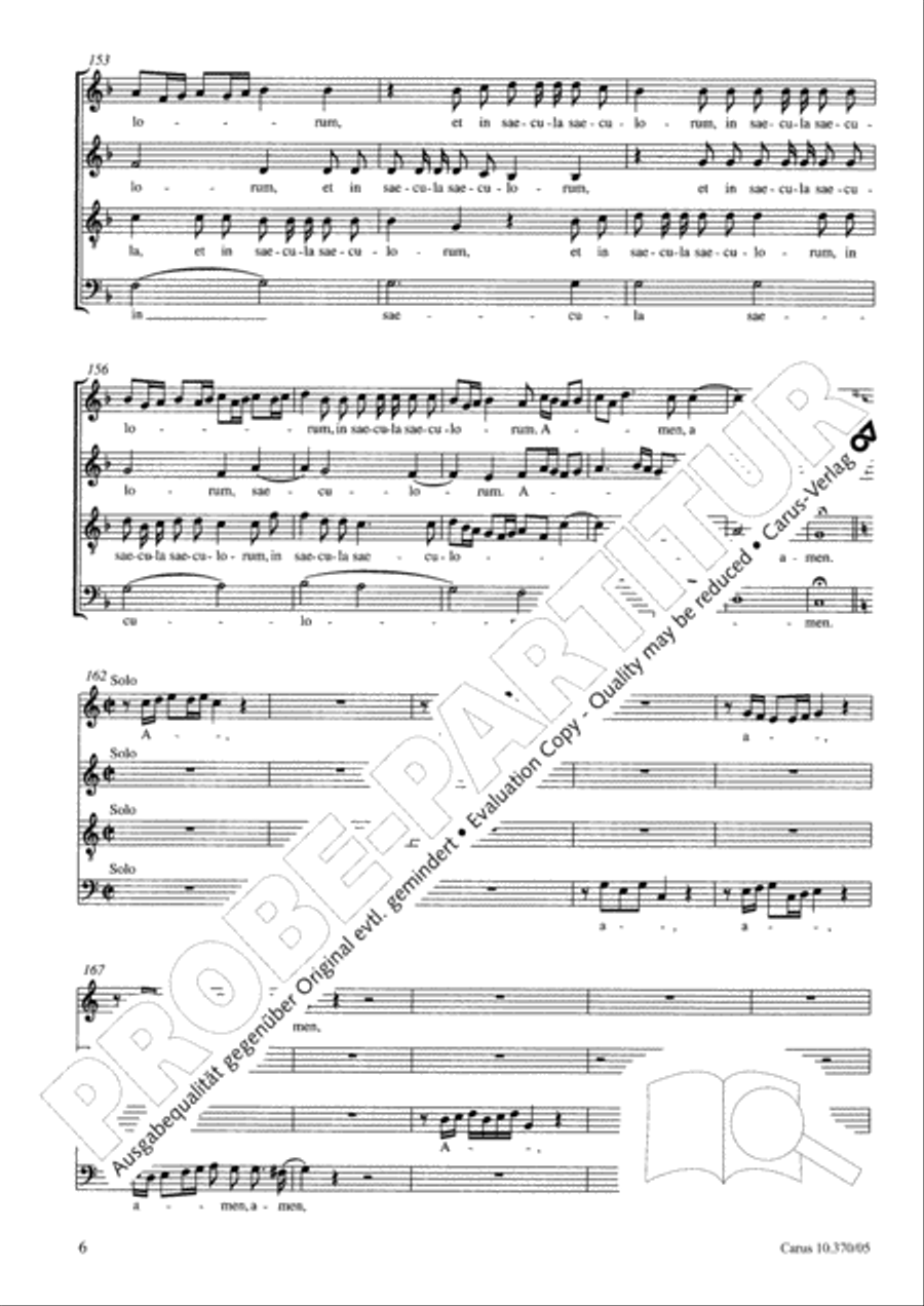 Puer natus est nobis Puer natus est nobis 4-Part scores gallery preview page 7