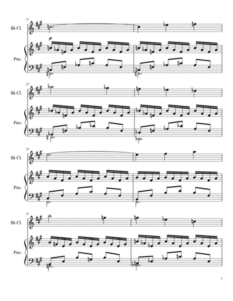 Two Vignettes for Clarinet and Piano image number null