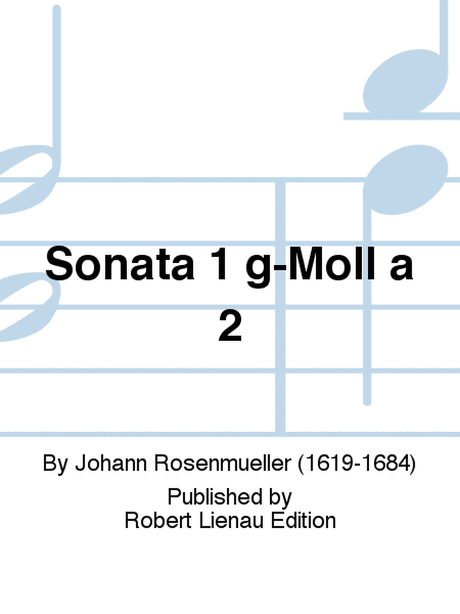 Sonata 1 g-Moll a 2