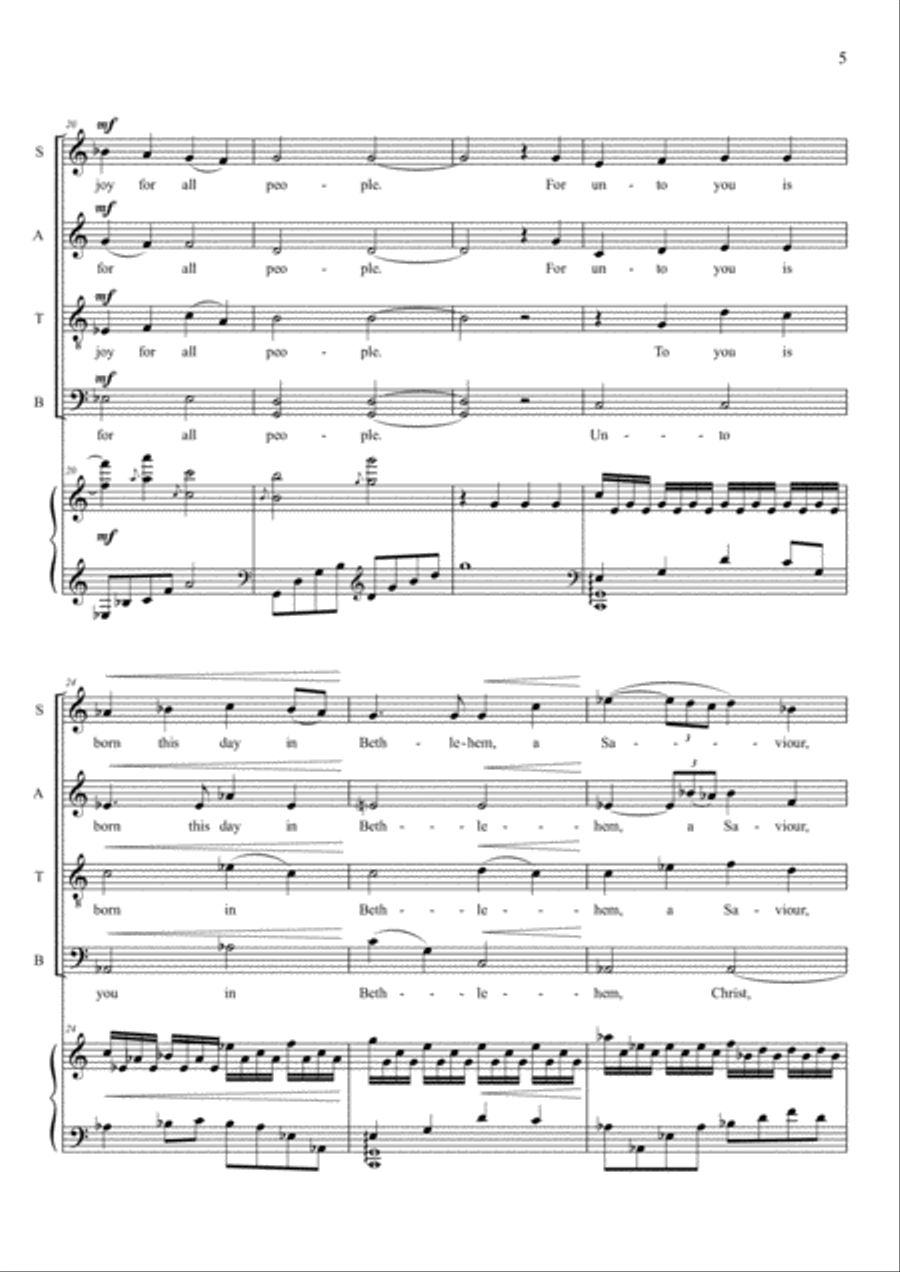The Message 4-Part scores gallery preview page 5