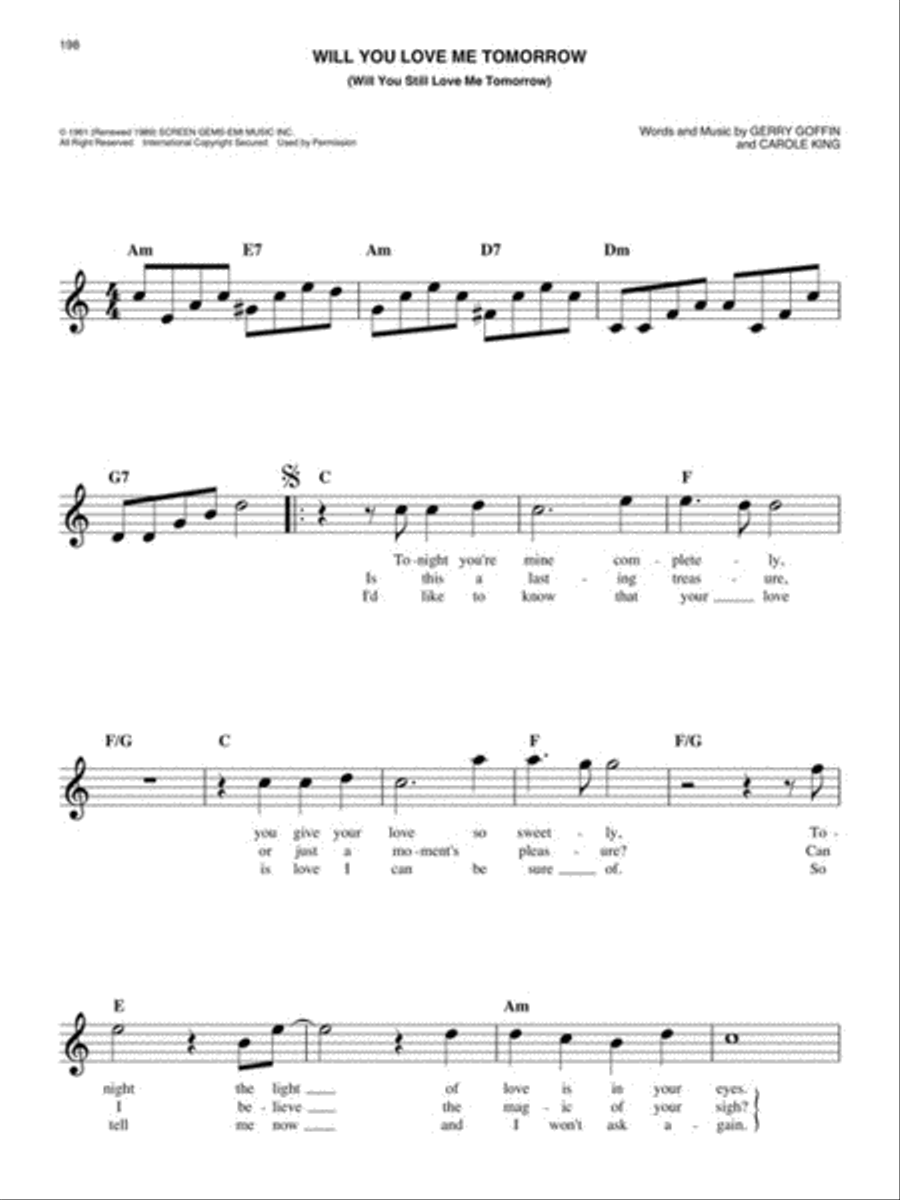 The Easy Fake Book Piano scores gallery preview page 7