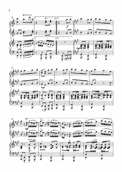 Samba..alla..Turca (Piano Duet - Four Hands) image number null