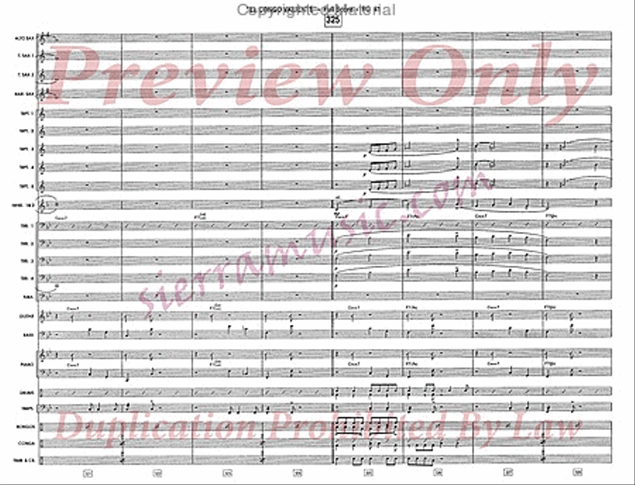 El Congo Valiente Jazz Ensemble scores gallery preview page 42