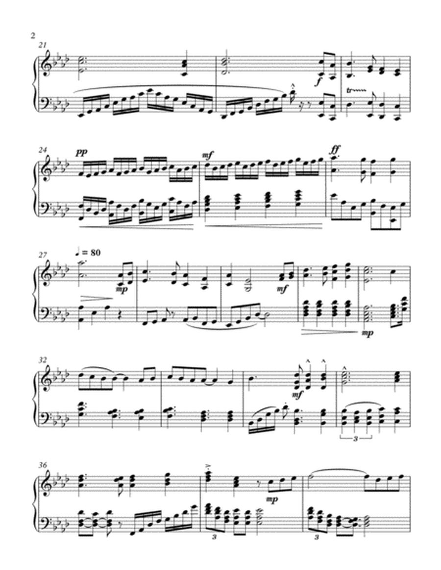 3-Movement Solo Piano Piece - Movement 1