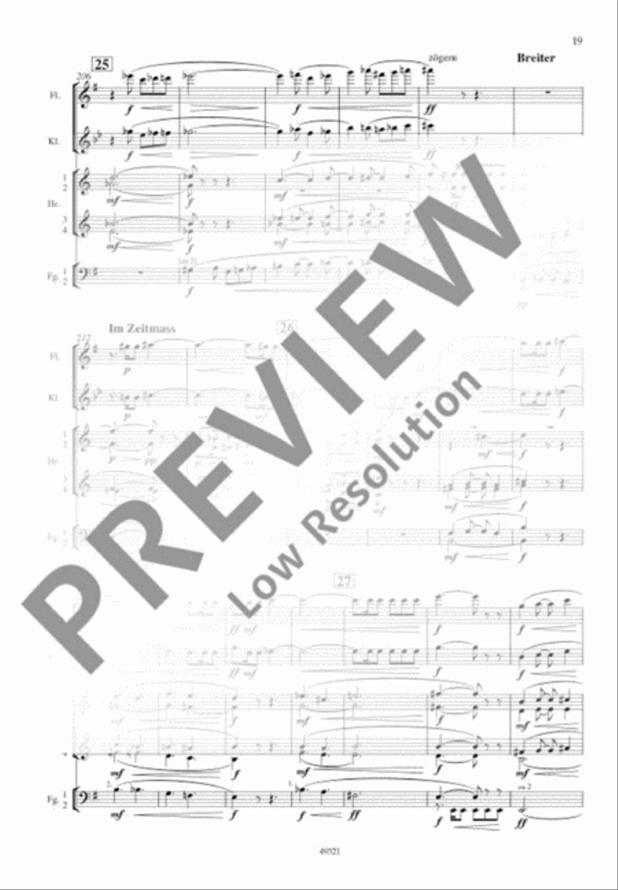 Tonstück E major Tonstück E major Bassoon scores gallery preview page 20