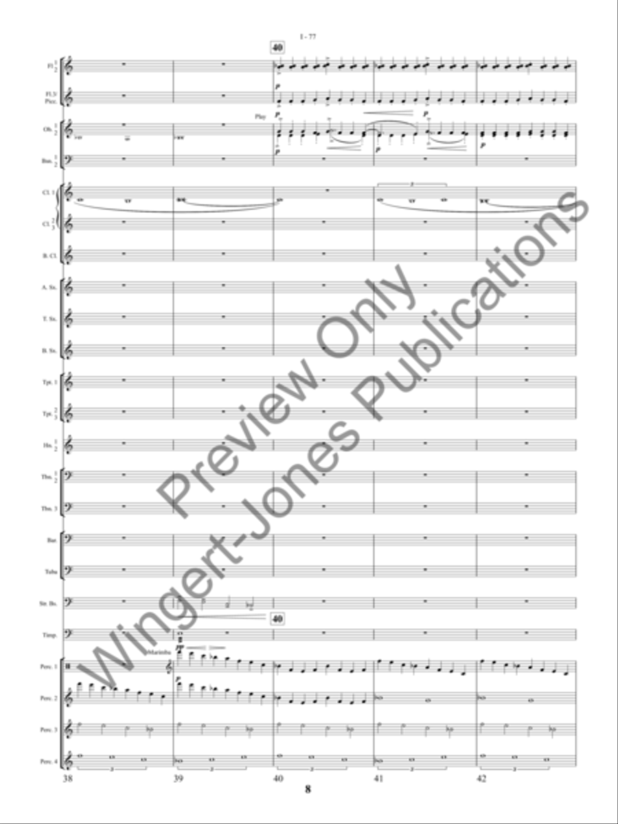 I-77 I-77 Concert Band scores gallery preview page 11
