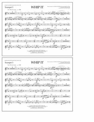 Whip It - Trumpet 3