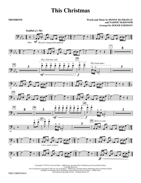 This Christmas (arr. Roger Emerson) - Trombone
