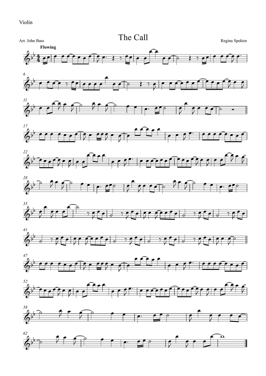 The Call String Quartet scores gallery preview page 5