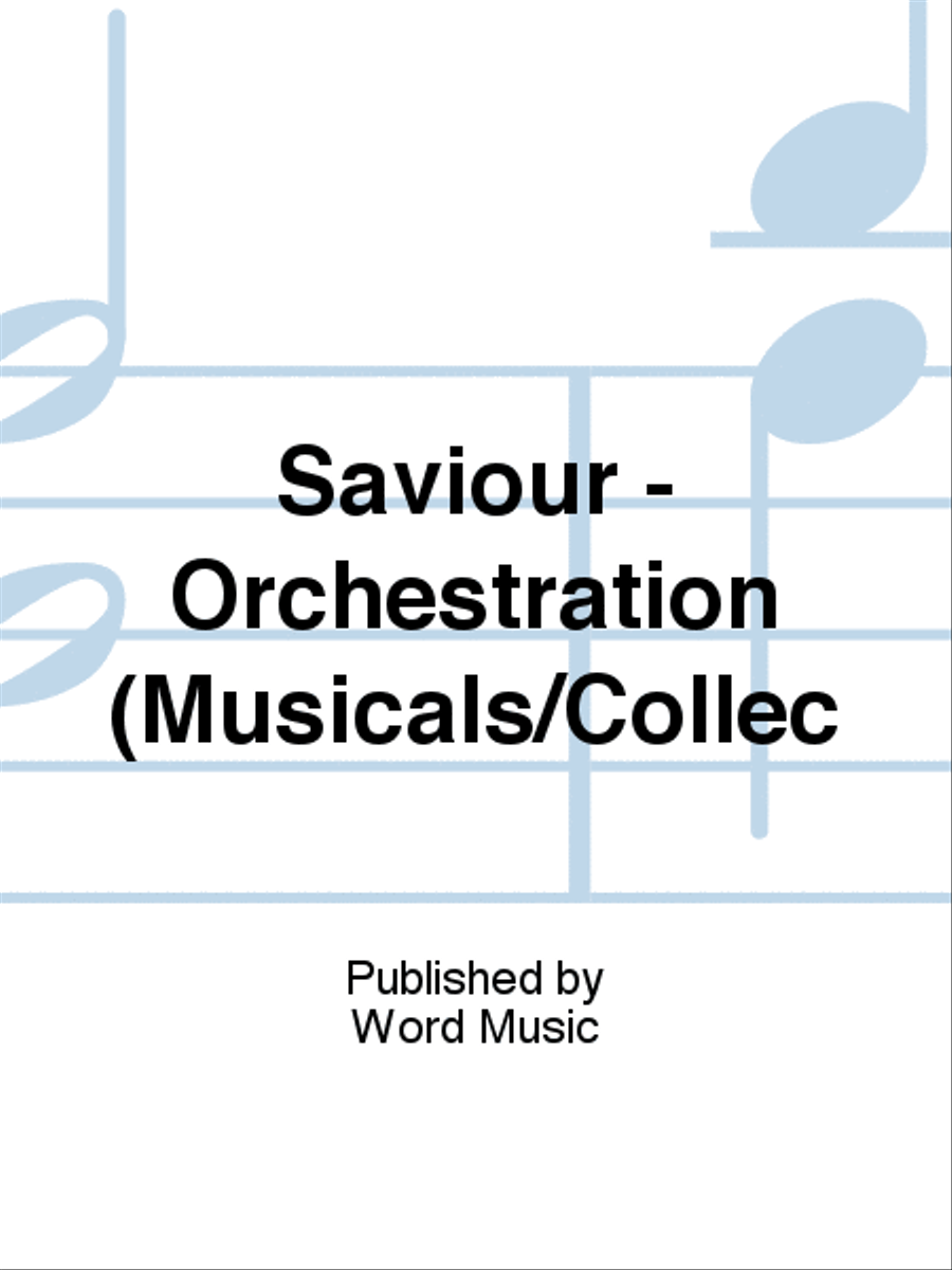 Saviour - Organ/Rhythm/Synth Reduction
