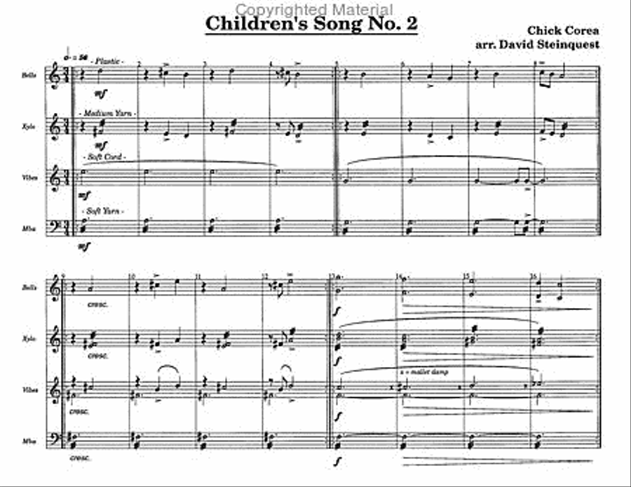 Chick Corea Children's Songs Set 1 image number null