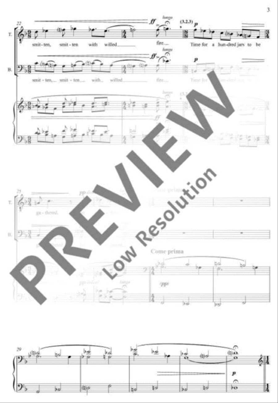 The Golden Solstice 4-Part scores gallery preview page 6