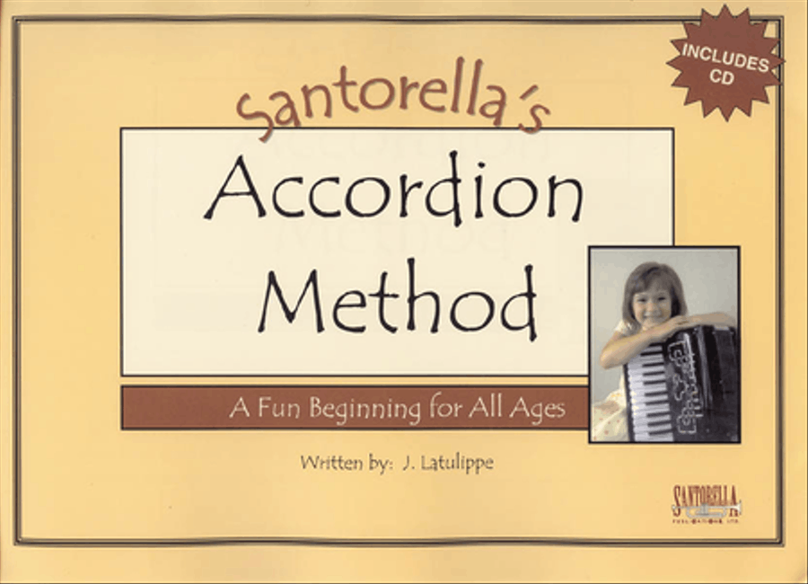 Santorella's Accordion Method * Book 1A * with CD Accordion scores gallery preview page 1