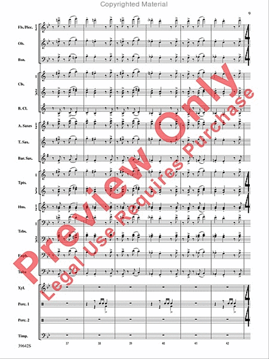 Chroma Concert Band scores gallery preview page 10