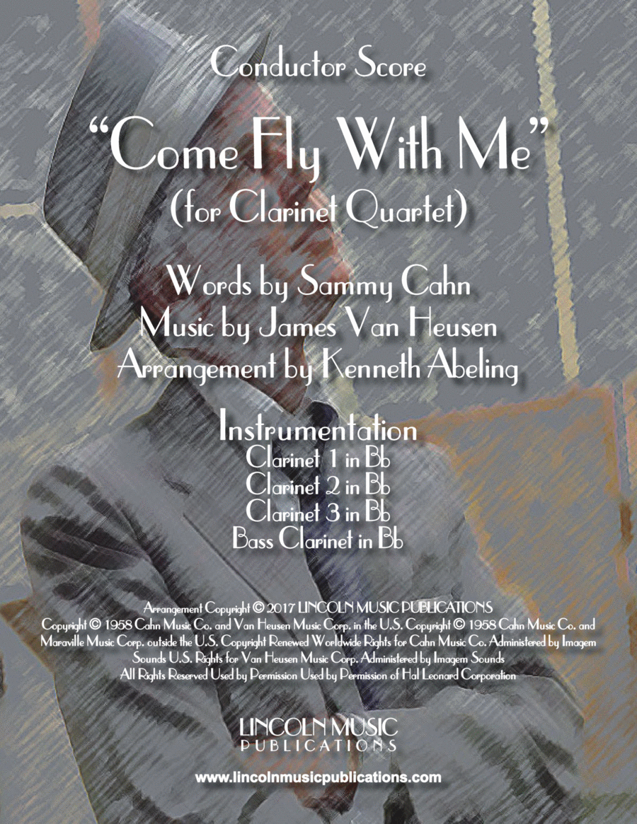 Come Fly With Me Come Fly With Me Woodwind Ensemble scores gallery preview page 1