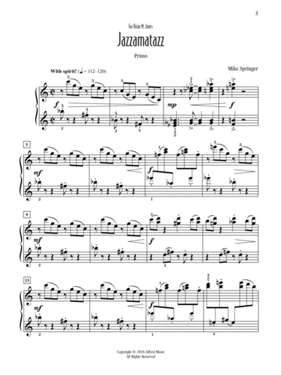 Jazzamatazz Small Ensemble scores gallery preview page 3