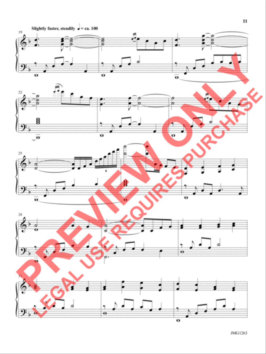 A Peaceful Noel Piano Solo scores gallery preview page 9