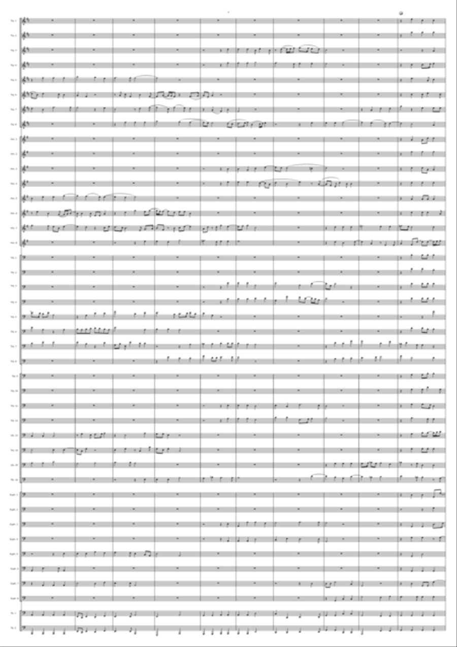 Spem In Alium Brass Band scores gallery preview page 4
