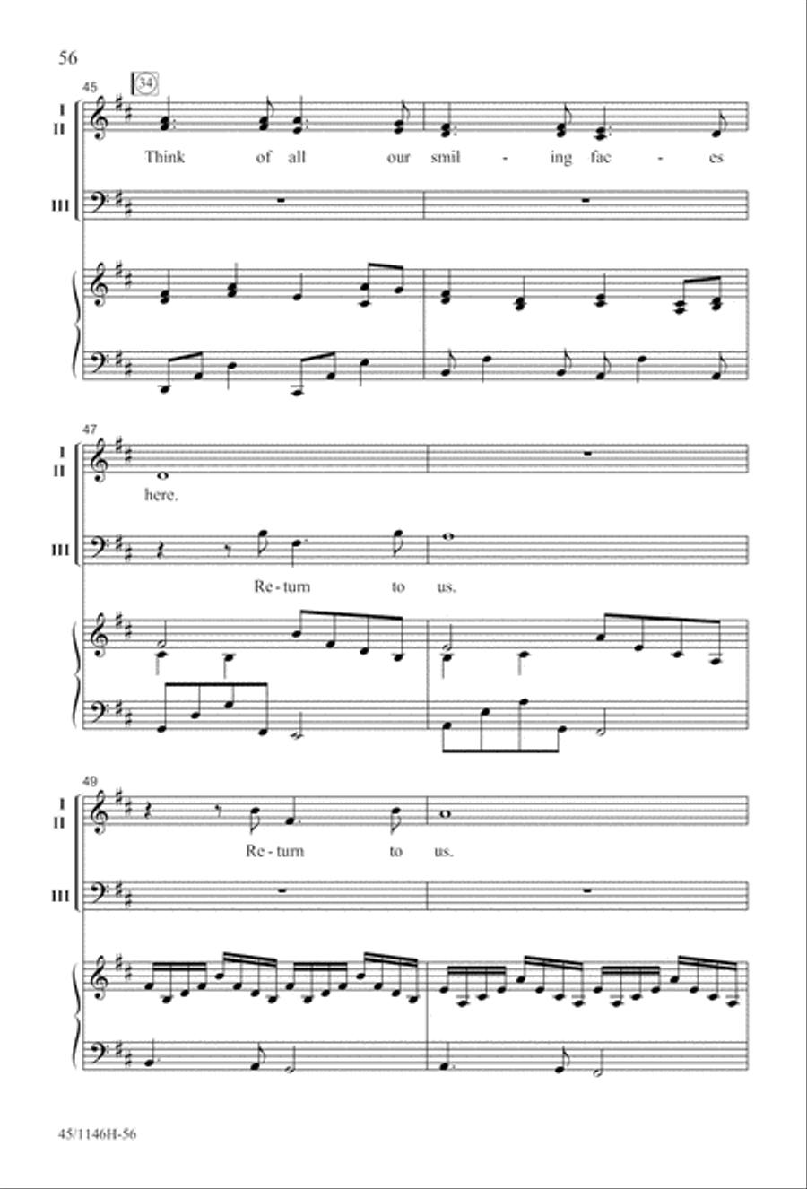 We Sing the World Around We Sing the World Around Choir scores gallery preview page 56