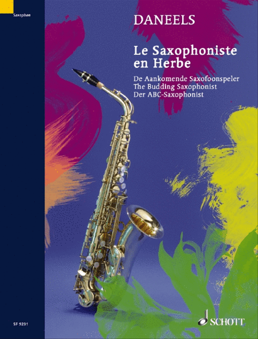 The Budding Saxophonist Saxophone scores gallery preview page 1