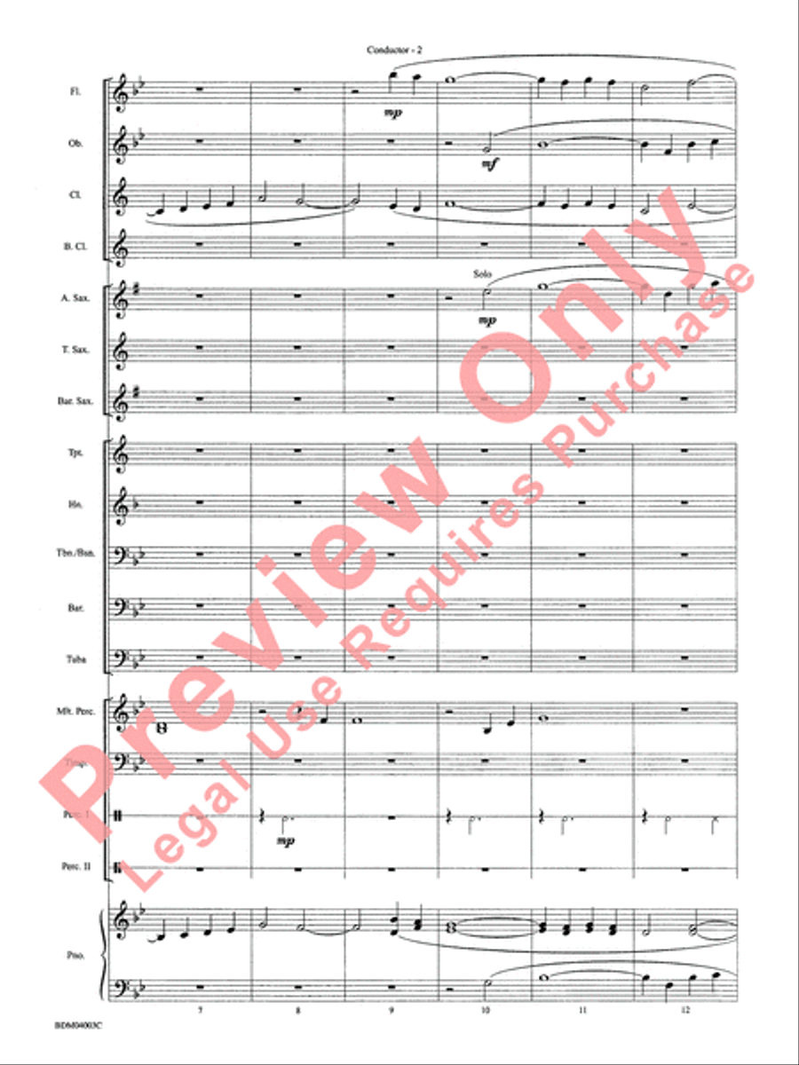 Shenandoah Shenandoah Concert Band scores gallery preview page 5